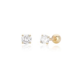 Pure Radiance Diamond Stud Earrings